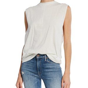 Current Elliott The Pleated Back Muscle Tee
